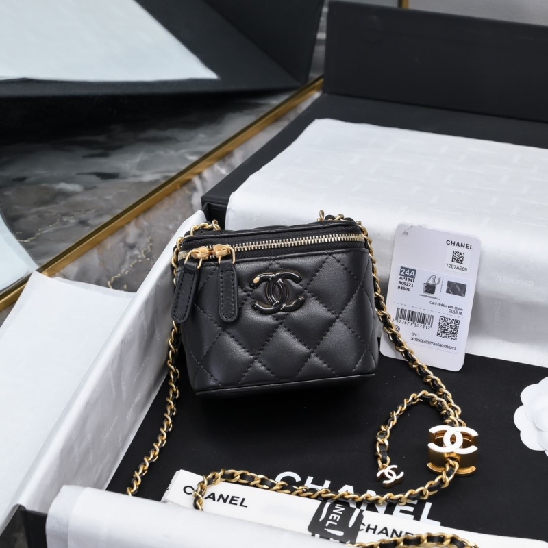 Ch*el cosmetic bags